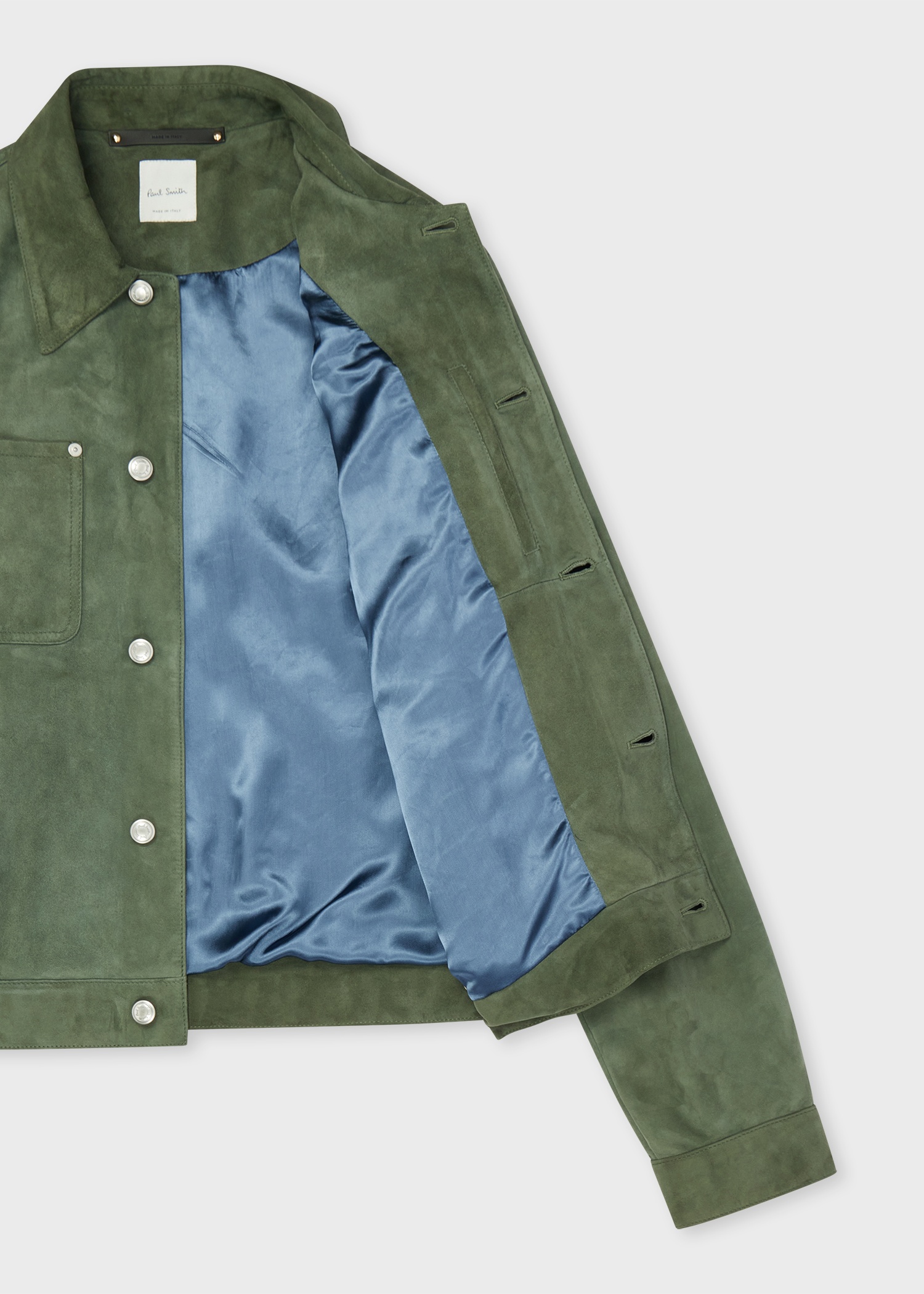 Green Suede Short Jacket - 2