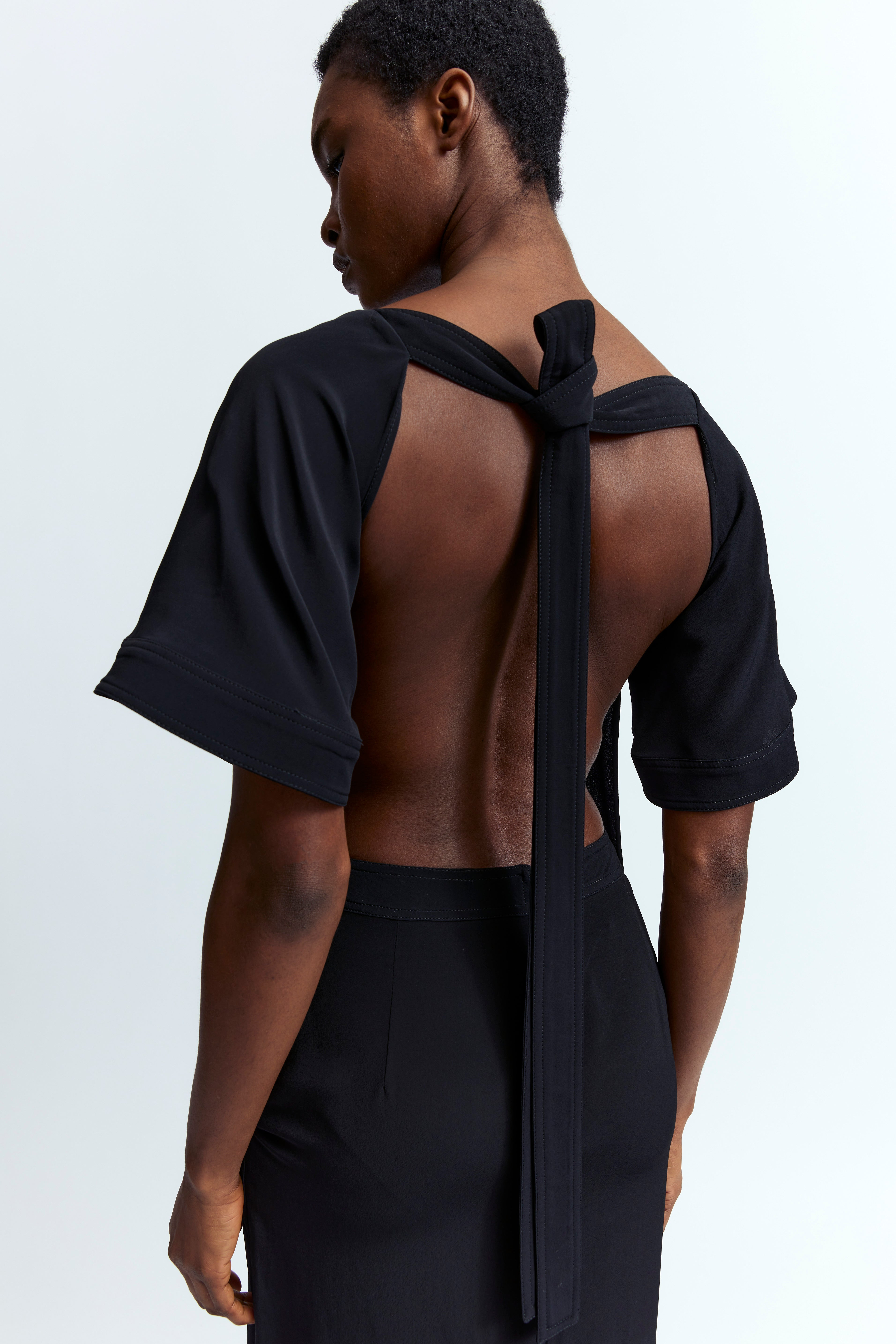CLELIA GOWN IN CREPE - 6