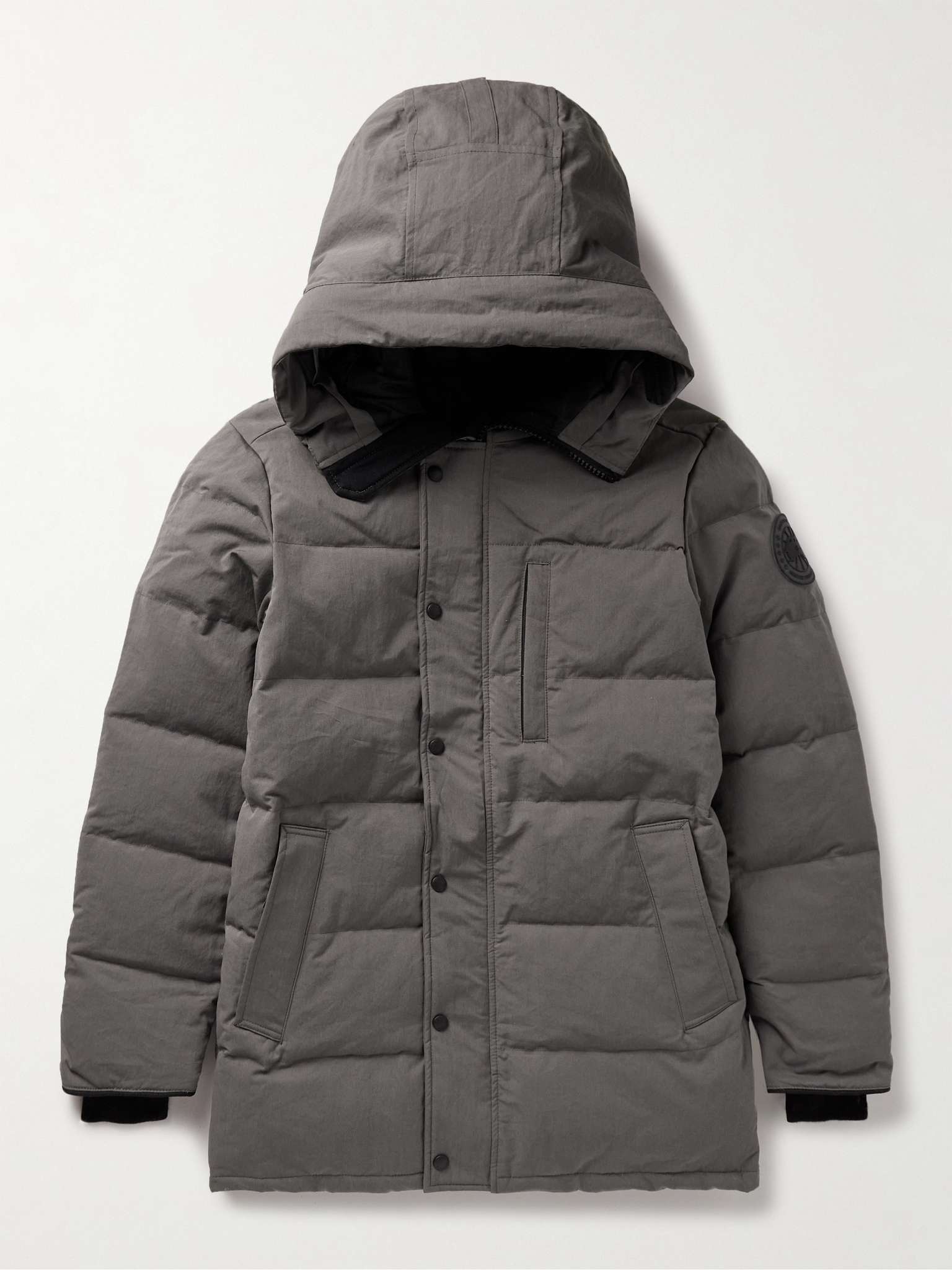 Carson Logo-Appliquéd Quilted Arctic Tech® Hooded Down Parka - 1