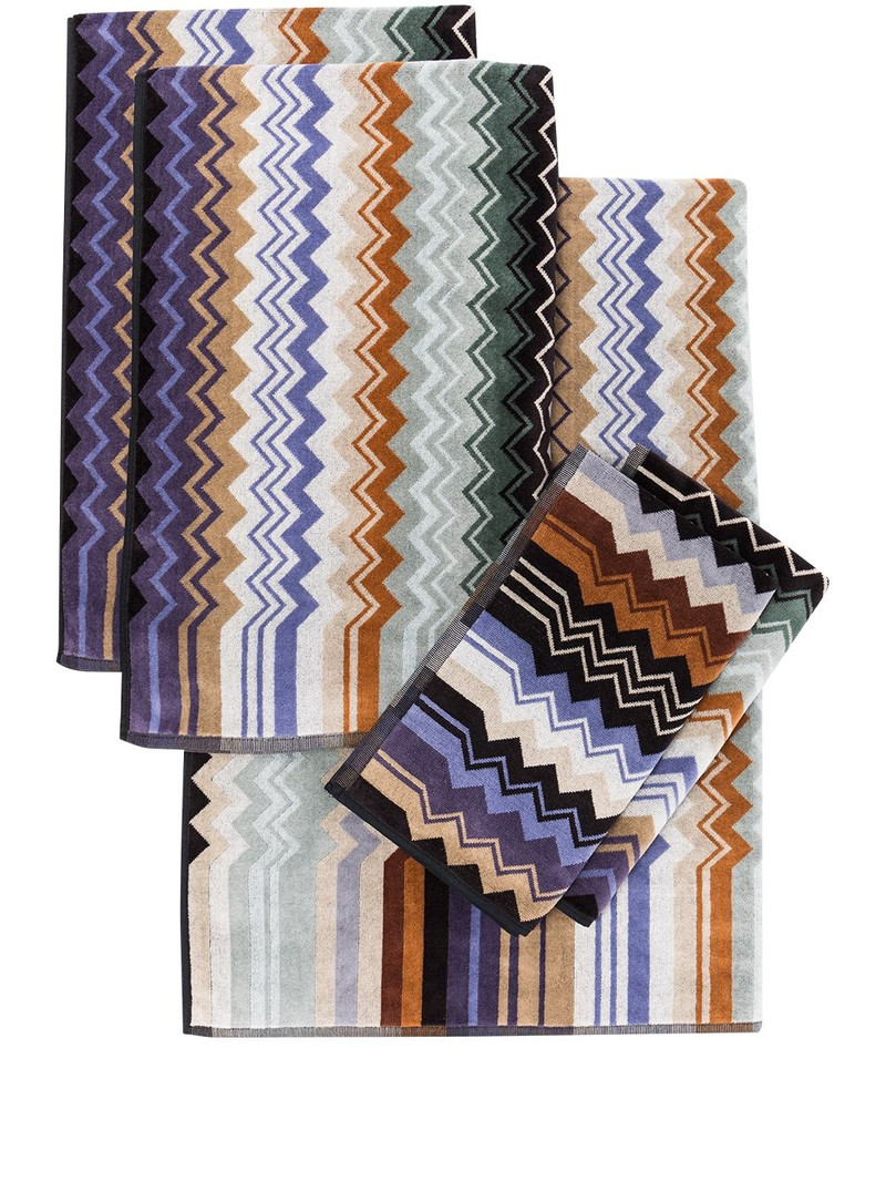 set of 5 Giacomo bath towels 1