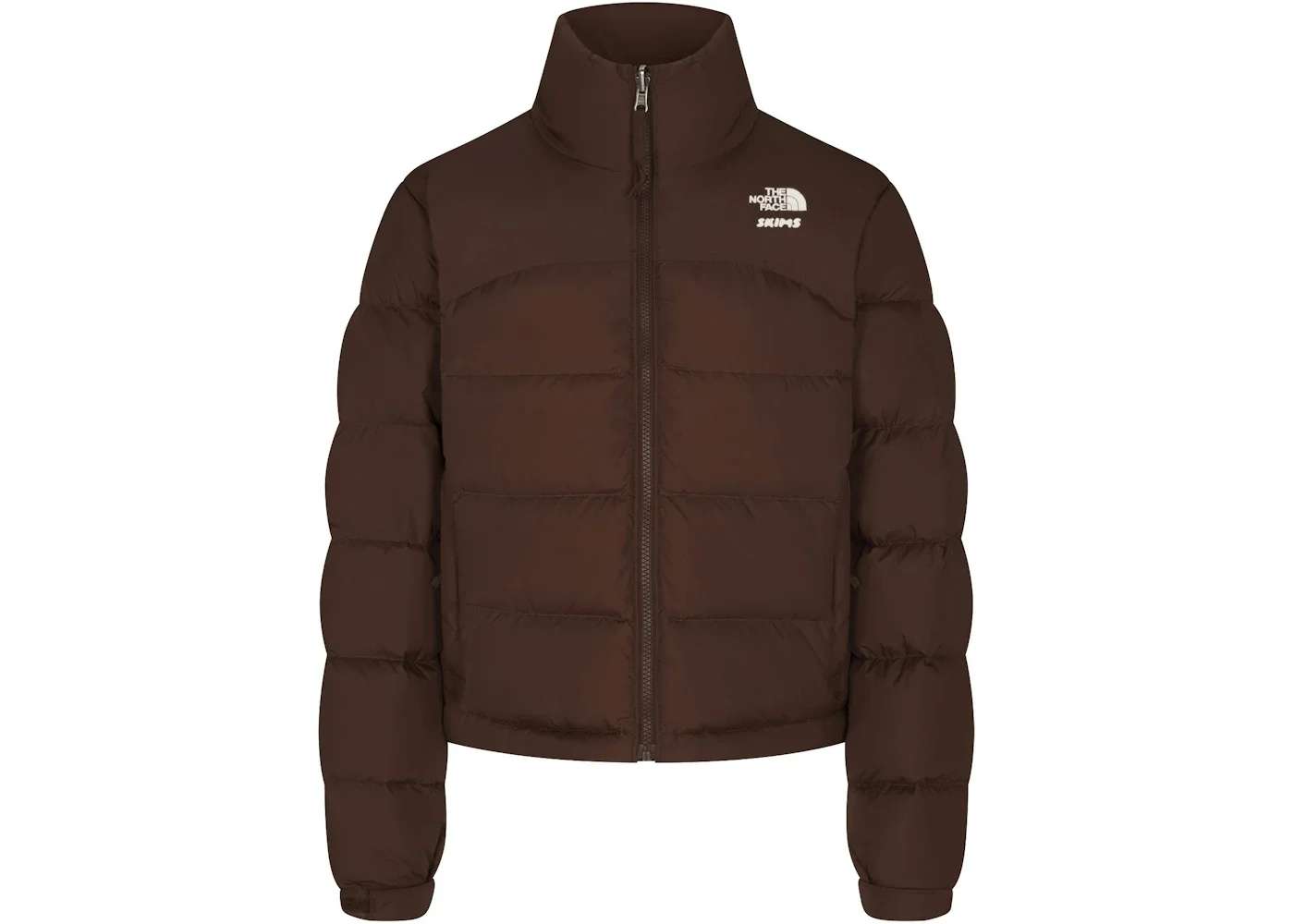 SKIMS x TNF 2000 Retro Nuptse Jacket Cocoa - 1