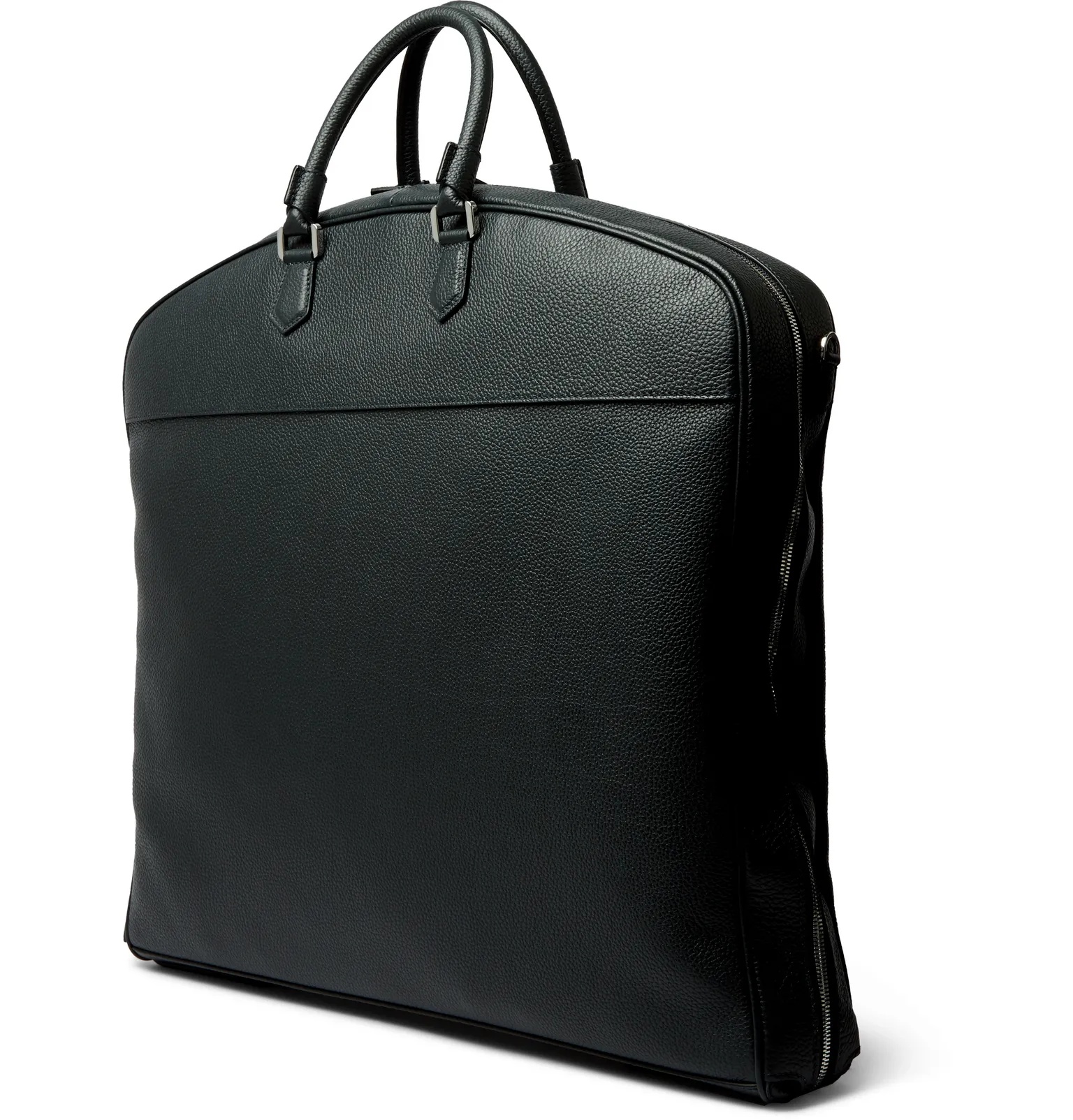 Full-Grain Leather Garment Bag - 4