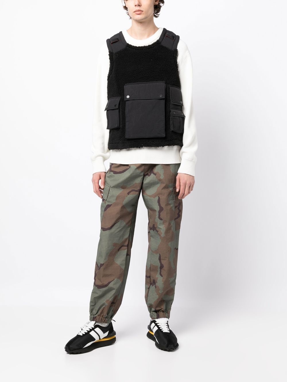 camouflage-print jogger pants - 2