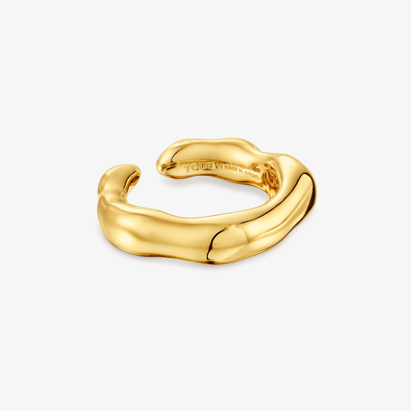 TOUS Silver vermeil Open ring Tabit outlook