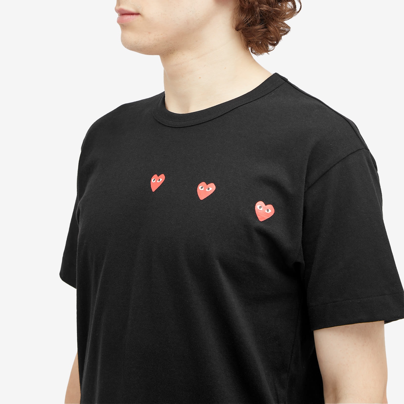 Comme des Garçons Play 3 Heart T-Shirt - 5
