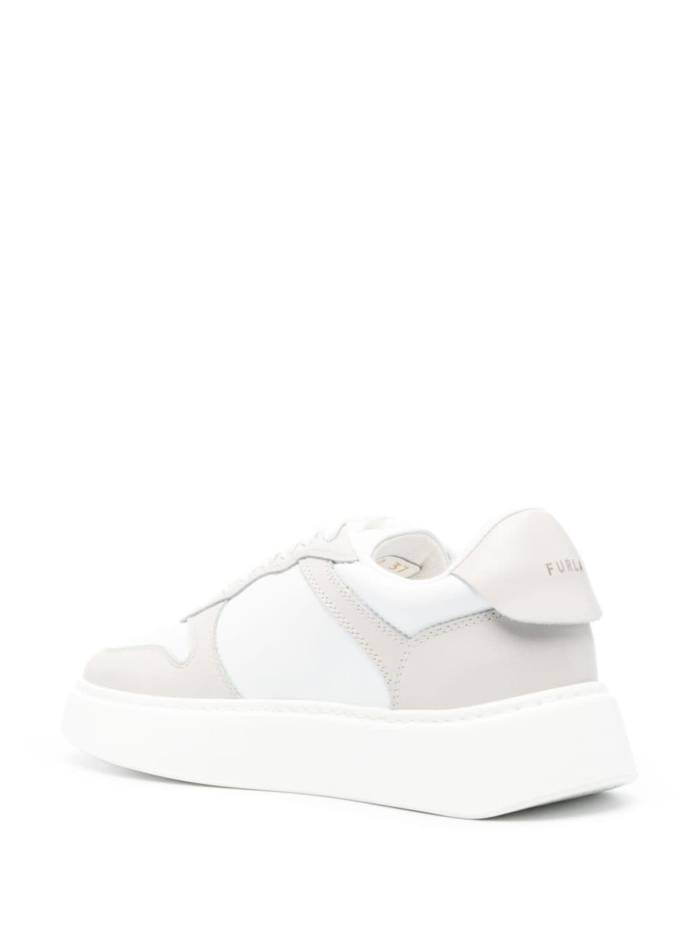 Sport logo-lettering sneakers - 3