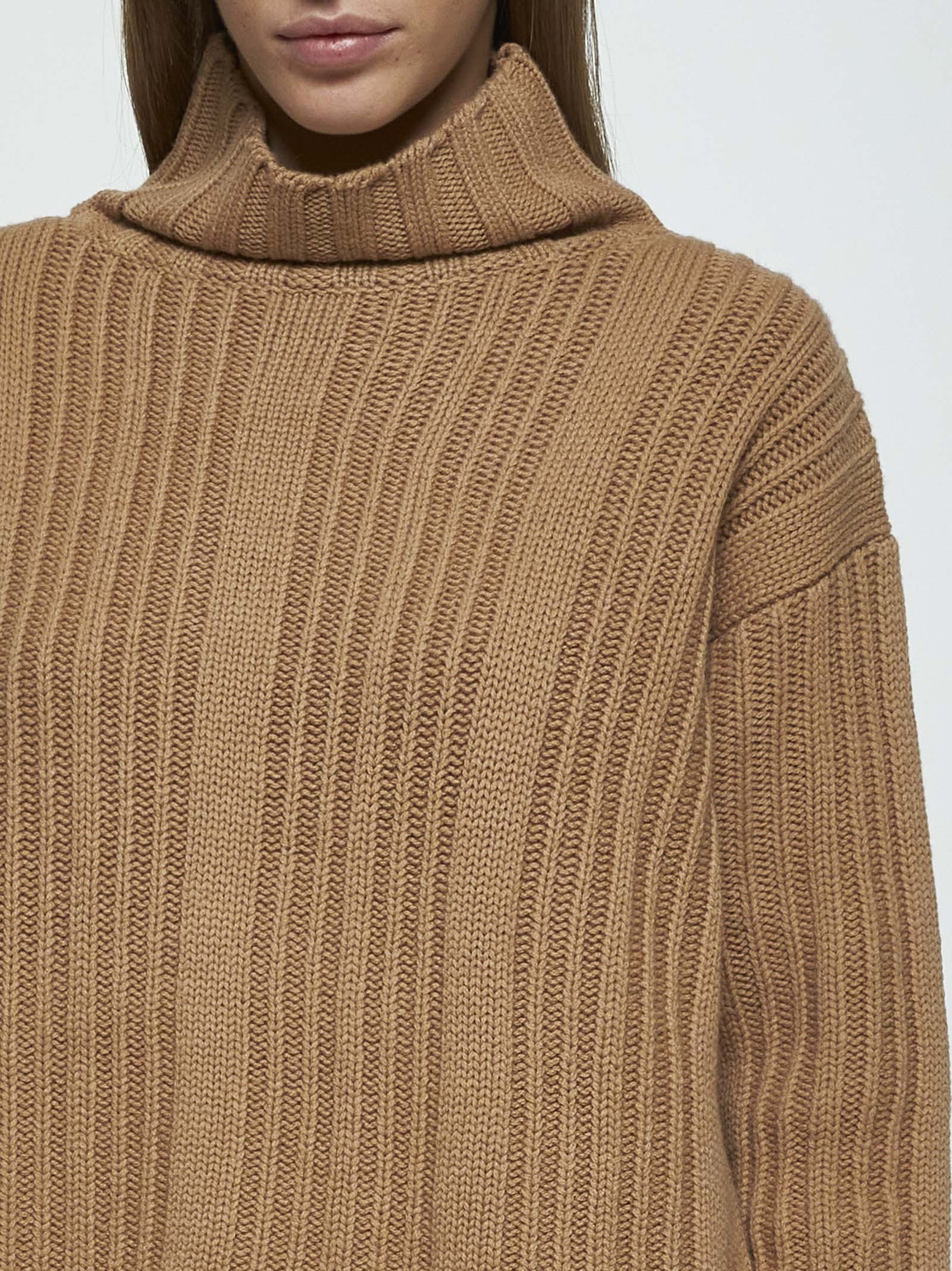 Vitalba wool and cashmere sweater - 5