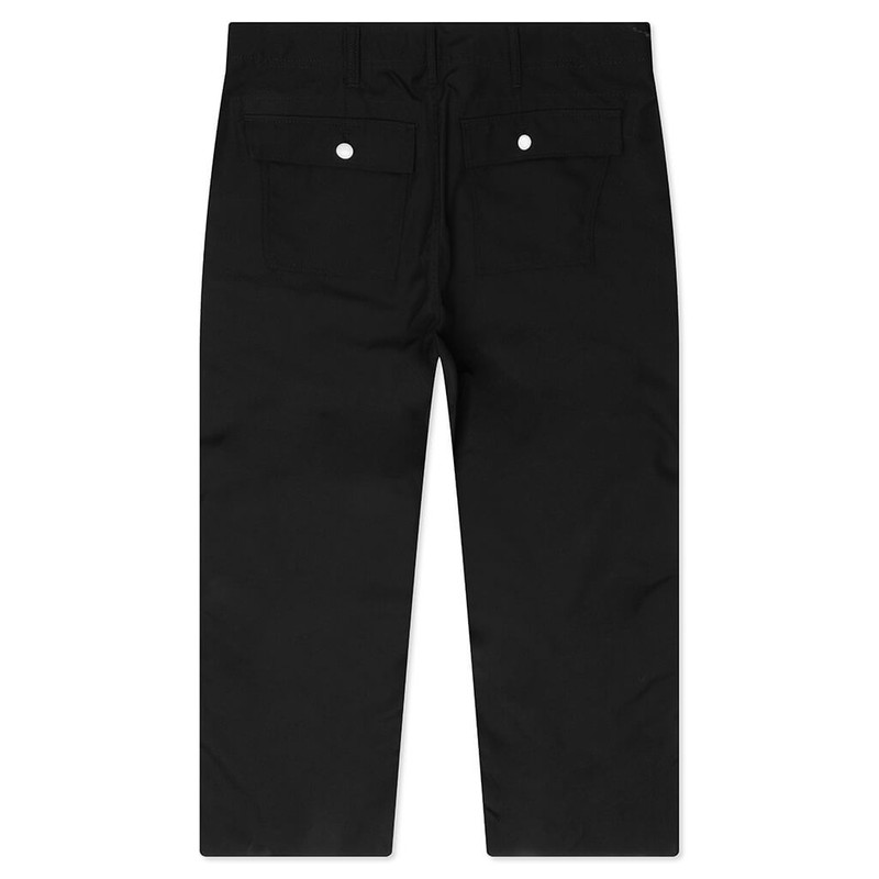Comme des Garçons Homme HIGH-DENSITY WEATHER TROUSERS - BLACK outlook