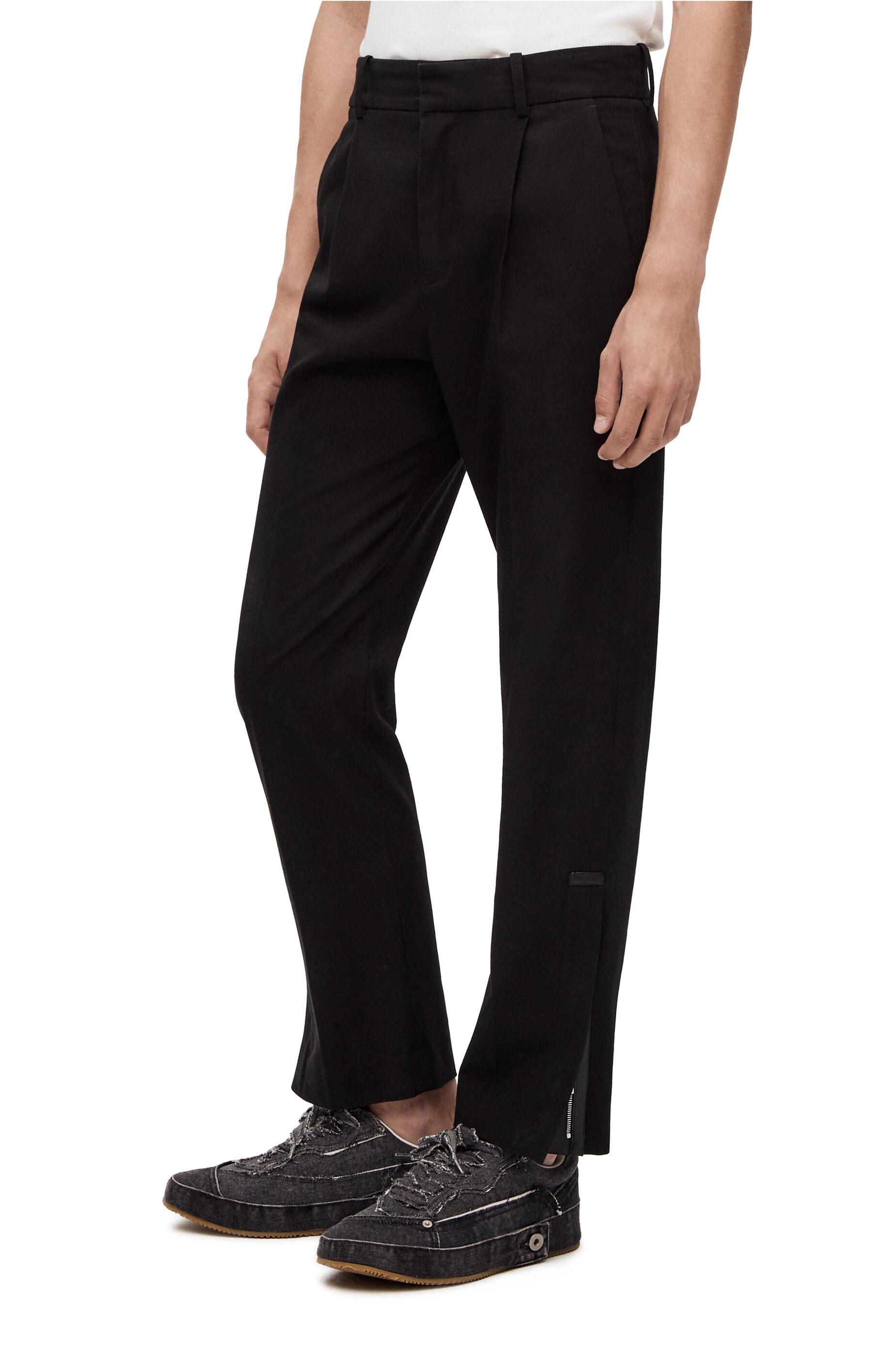 Slim trousers in cotton - 3