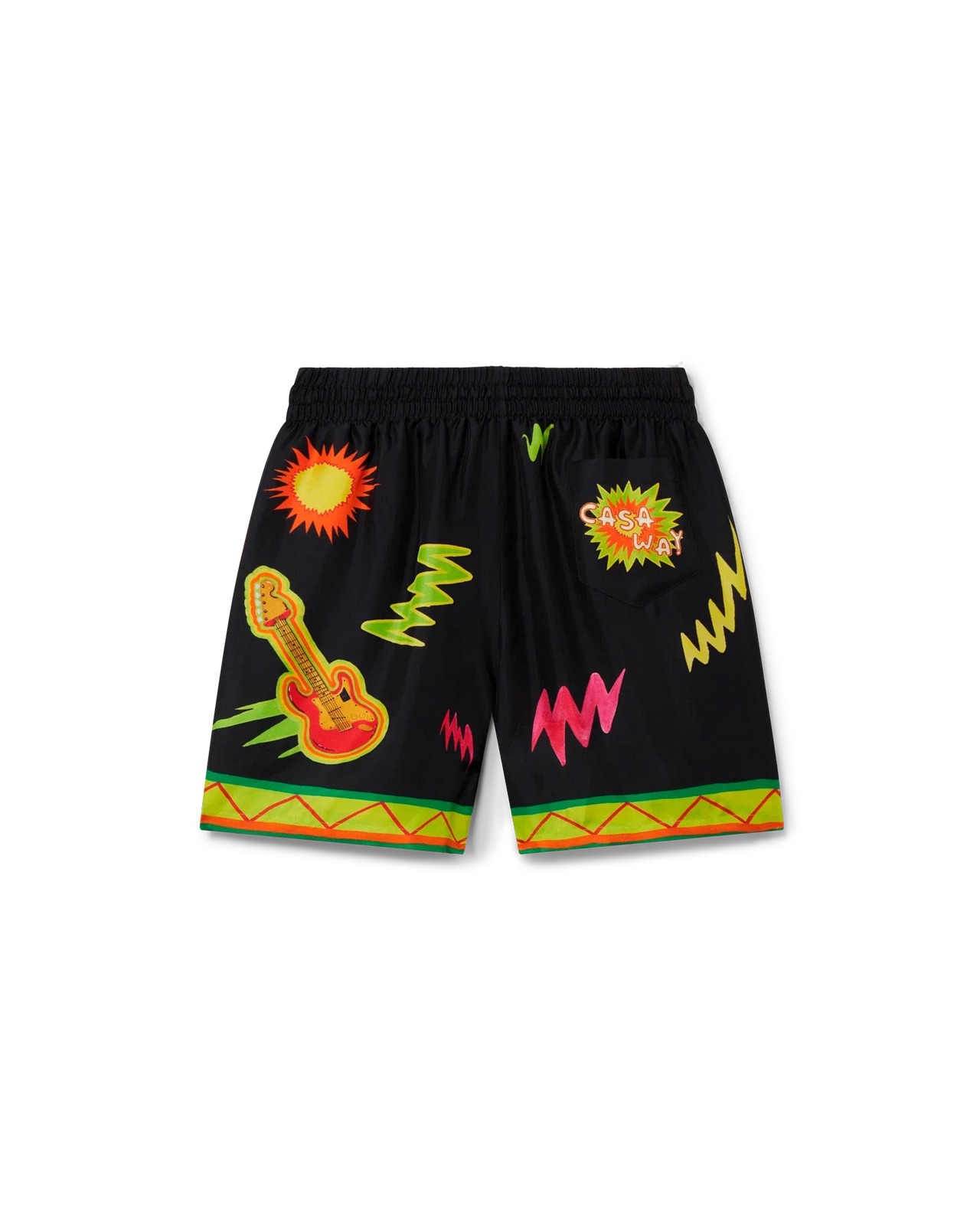 Music For The People Silk Shorts - 2
