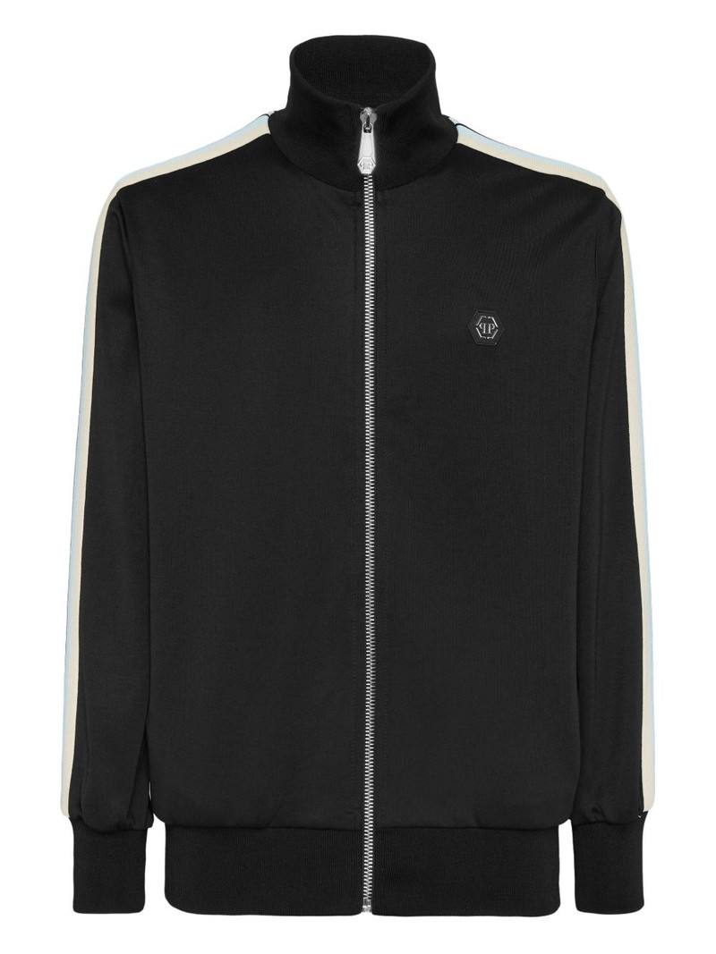 high-neck zip-up track jacket 1