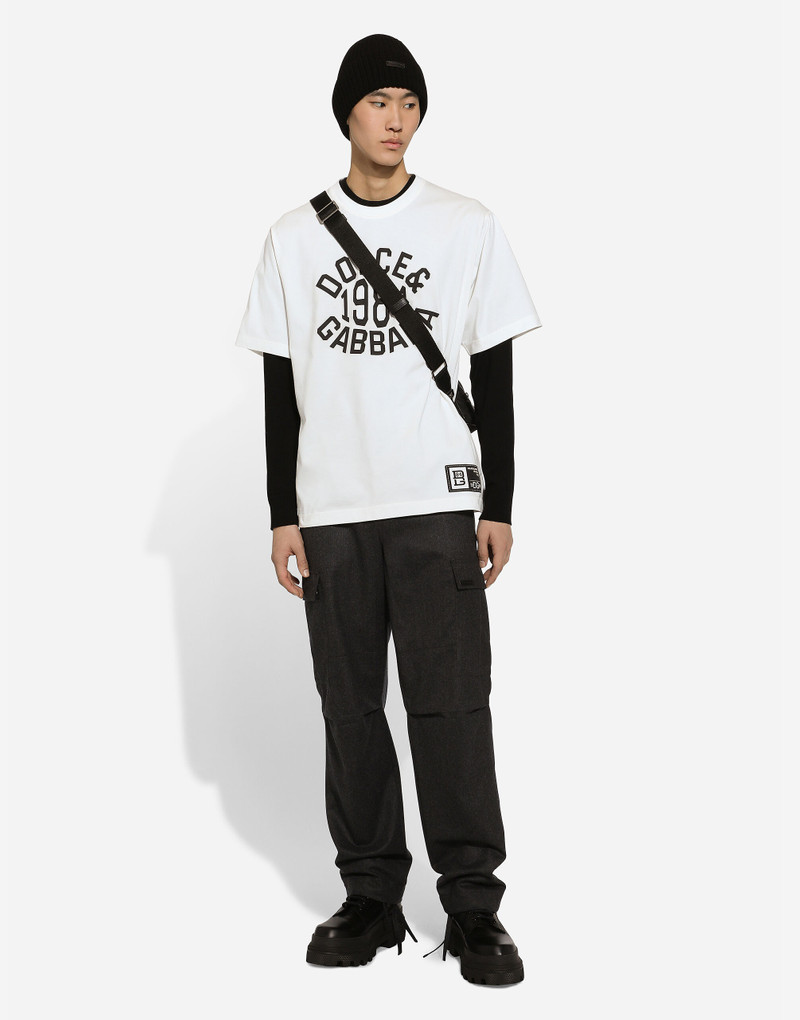 Cotton T-shirt with logo print 3