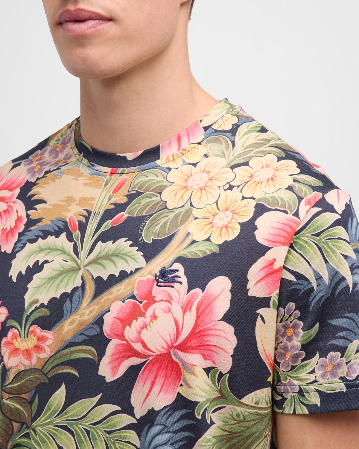 Men's Floral-Print T-Shirt - 6