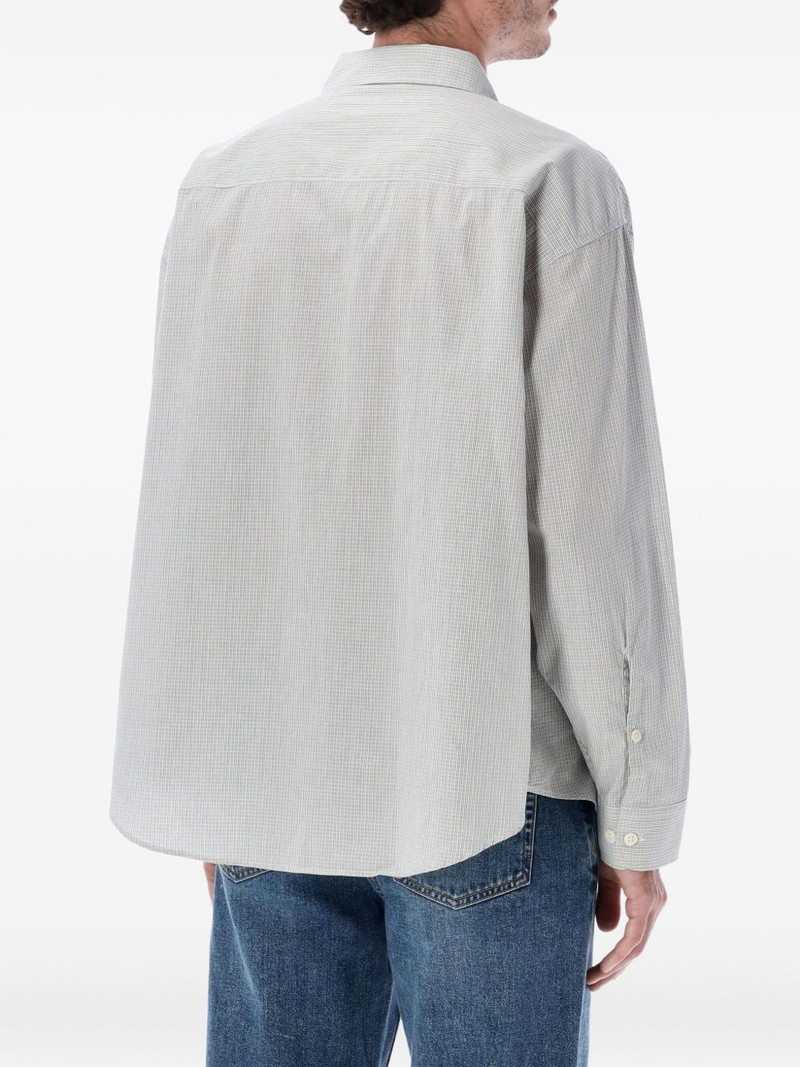 mfpen micro-checked shirt outlook