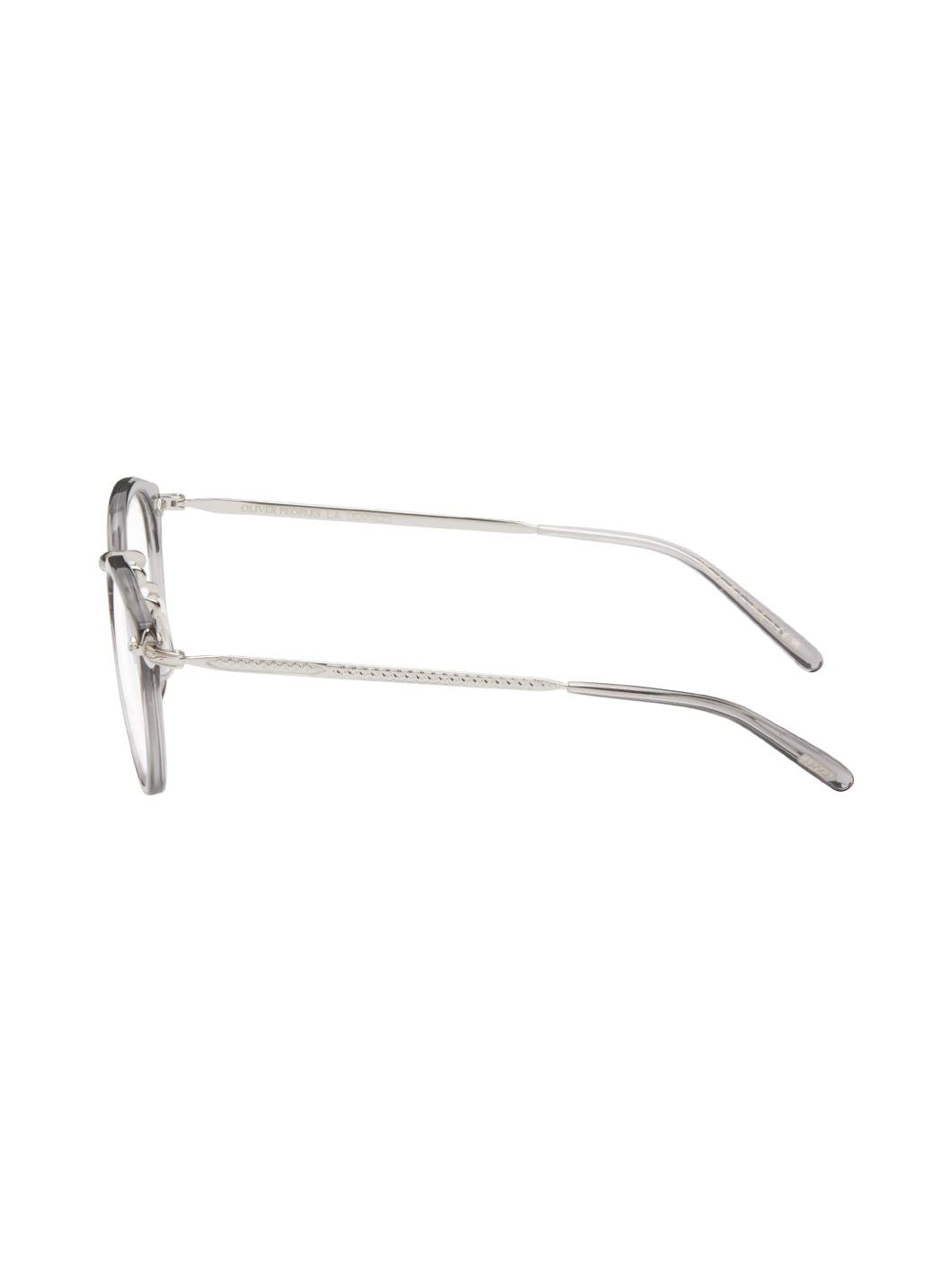 Gray & Silver OP-505 Glasses - 3