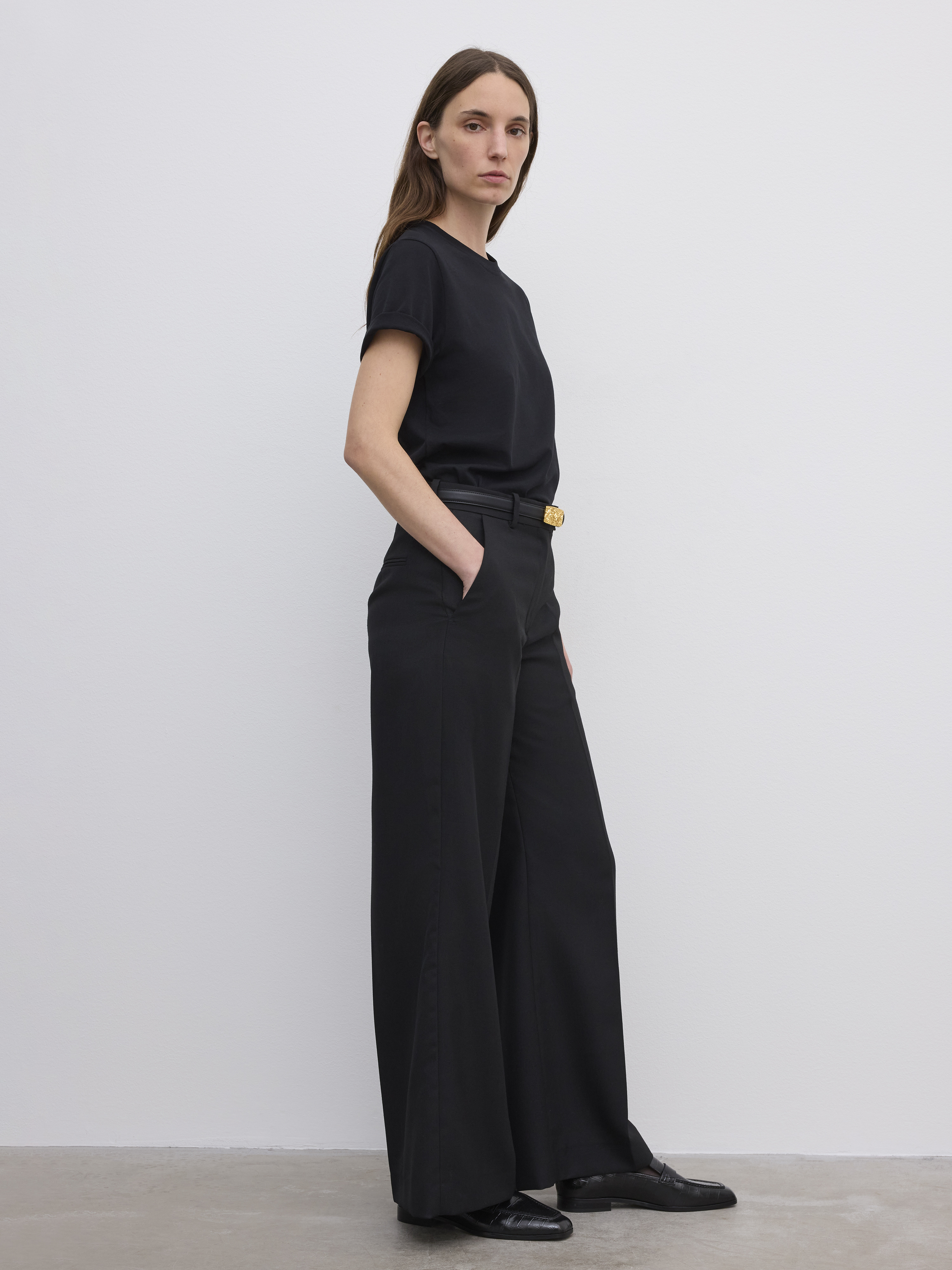 Wide Leg Trousers - 3