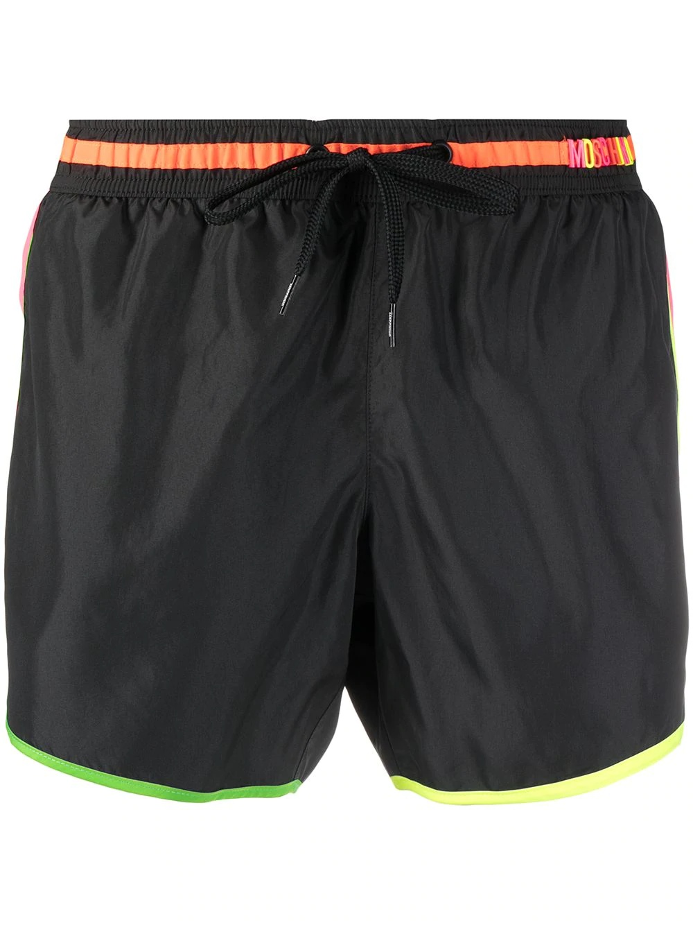 logo waistband swimming shorts - 1