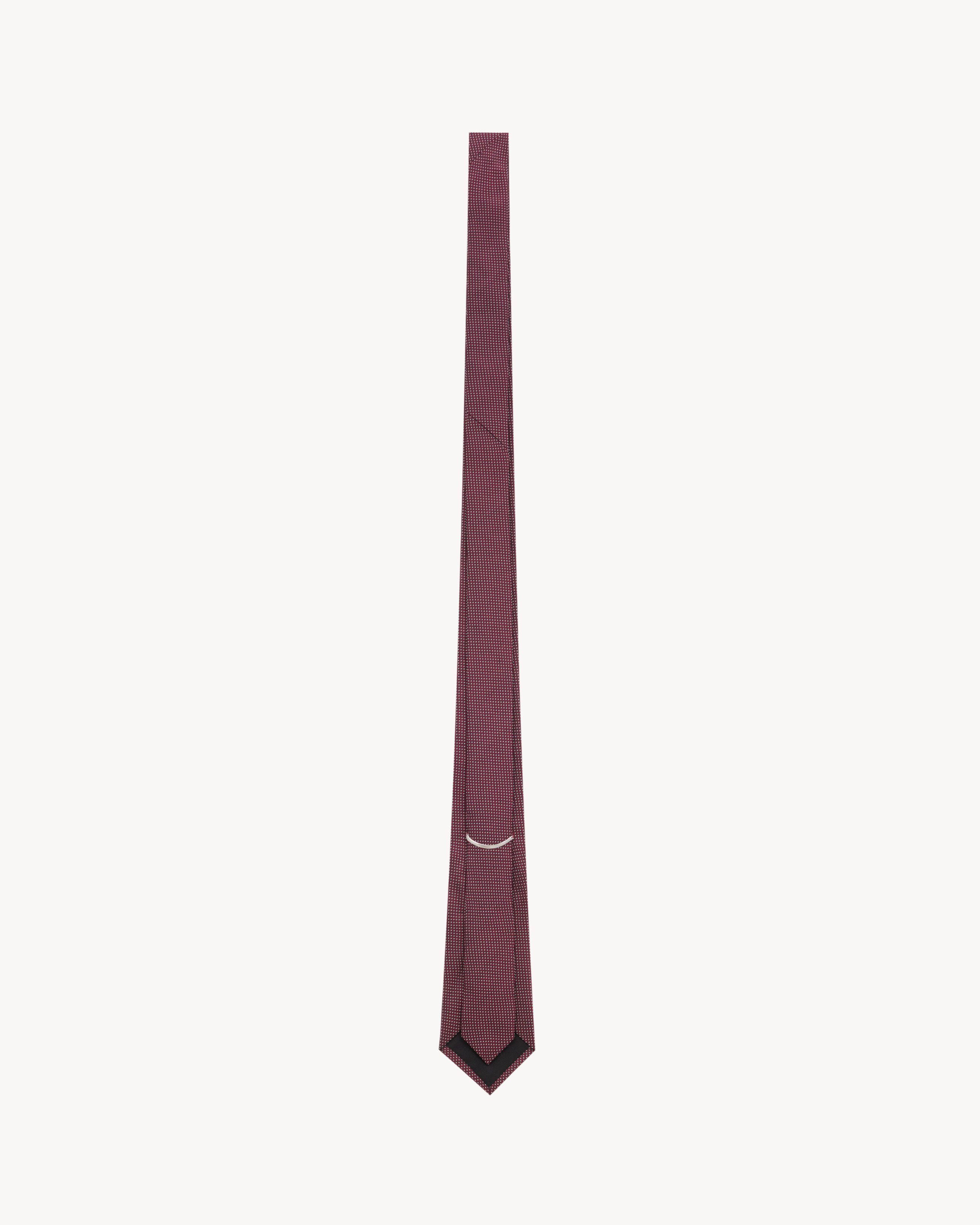DOTTED TIE IN SILK GROSGRAIN - 2