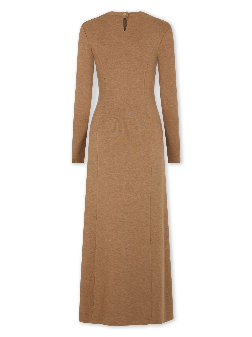 asymmetric long-sleeve dress - 7