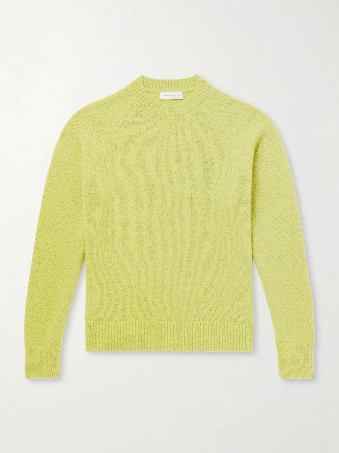 Brushed Alpaca-Blend Sweater - 1