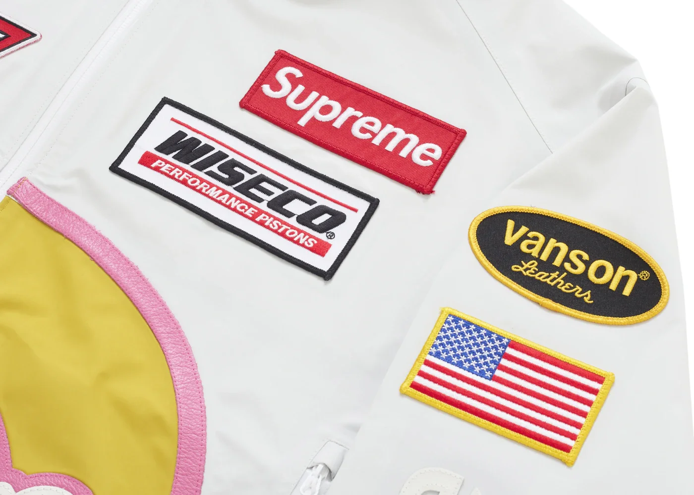 Supreme Supreme Vanson Leathers GORE-TEX Shell Jacket White