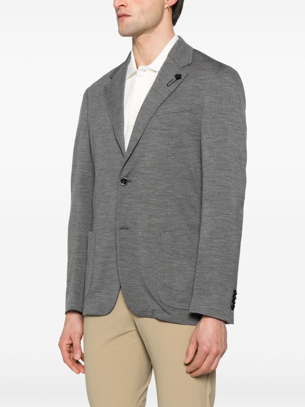 single-breasted blazer - 3
