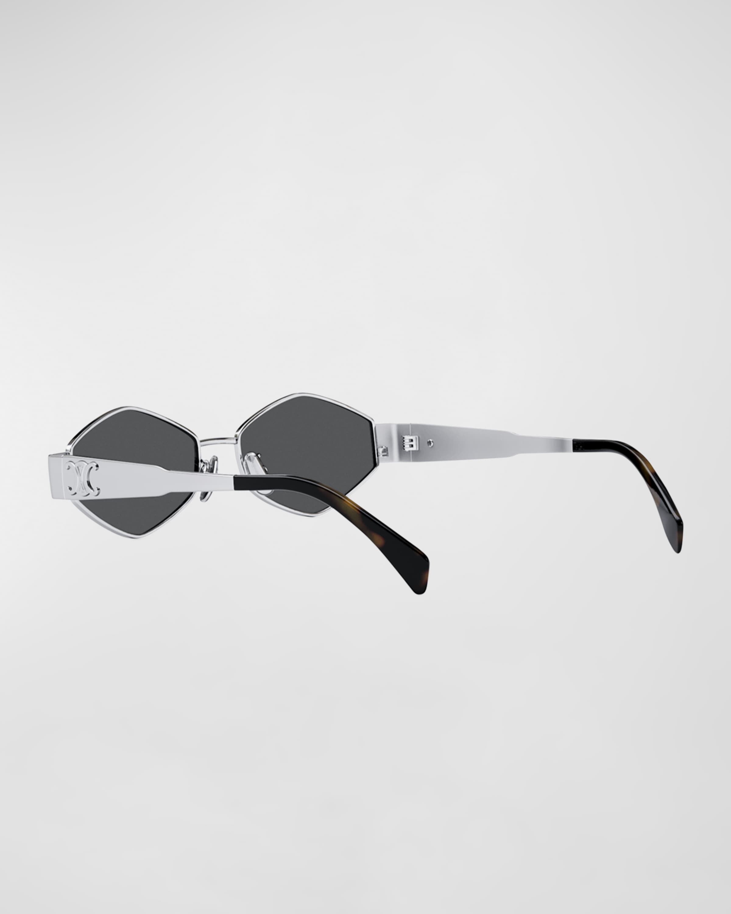 Triomphe Round Metal & Acetate Sunglasses - 2