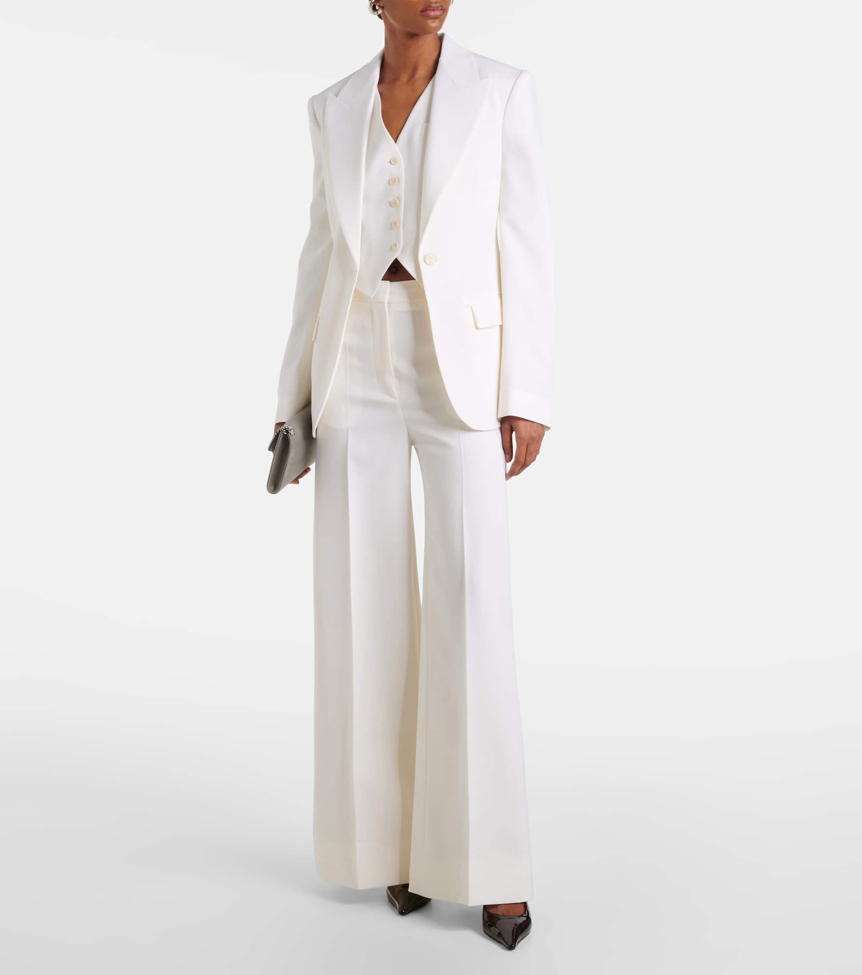 Wool-blend blazer - 2