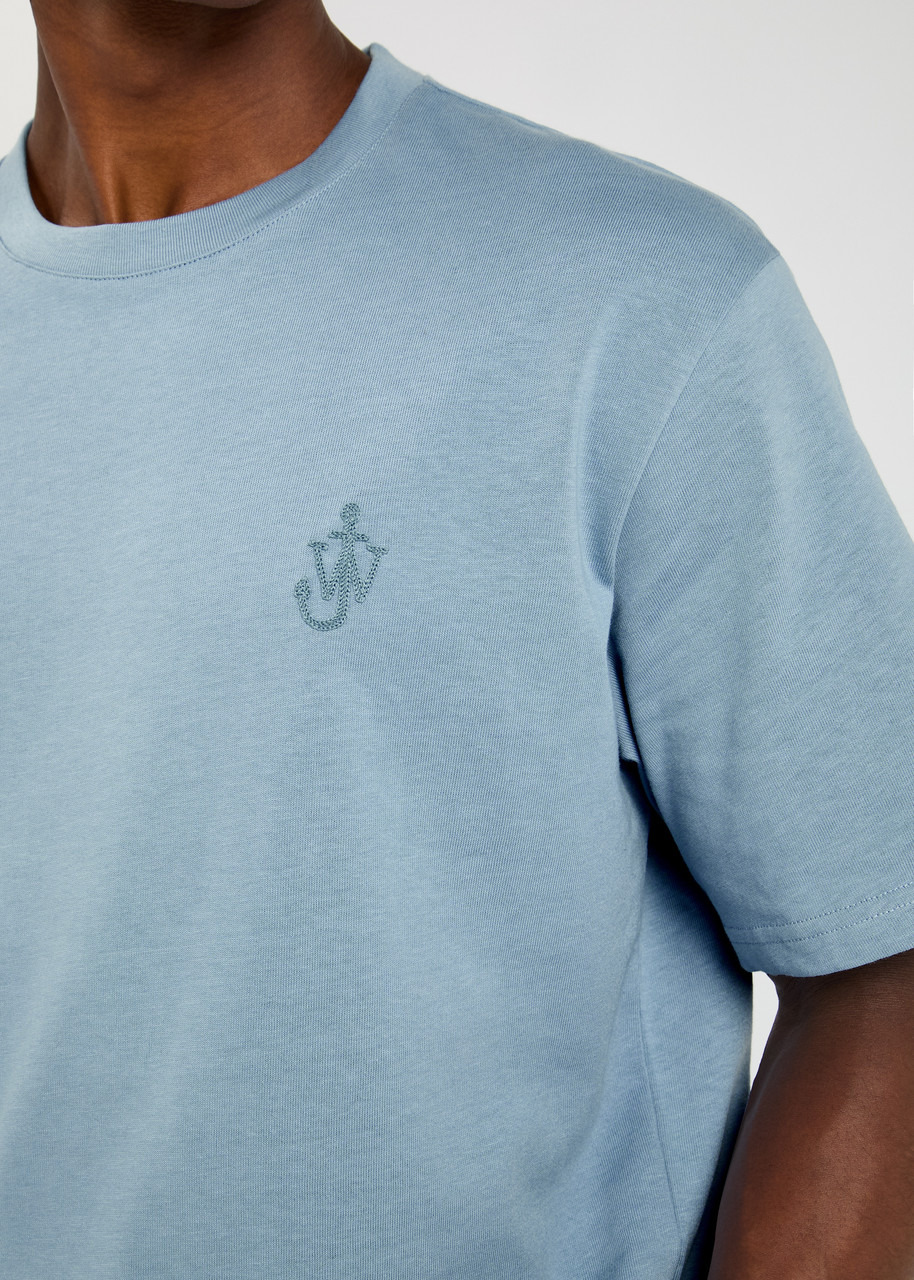 JW Anderson Anchor Embroidered Cotton T-shirt - 5