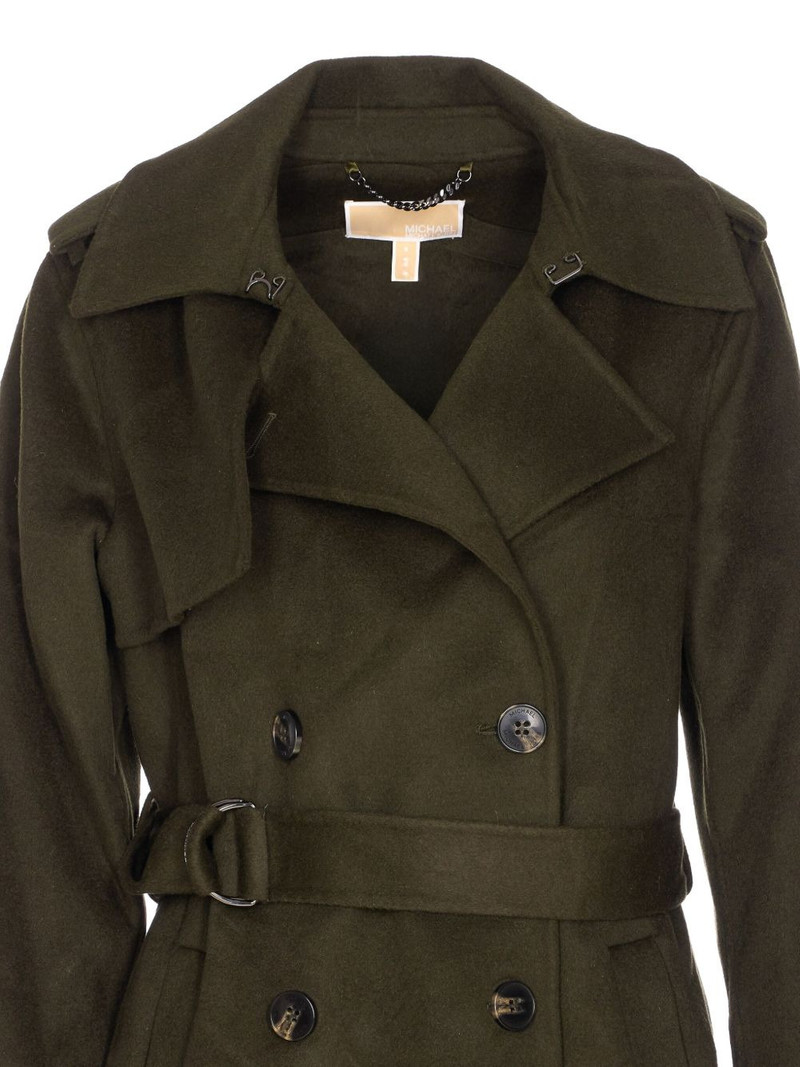 double-breasted belted trench coat 4