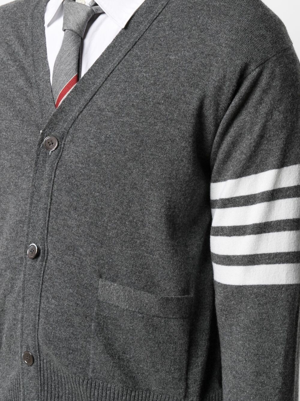4-Bar stripe cardigan - 5