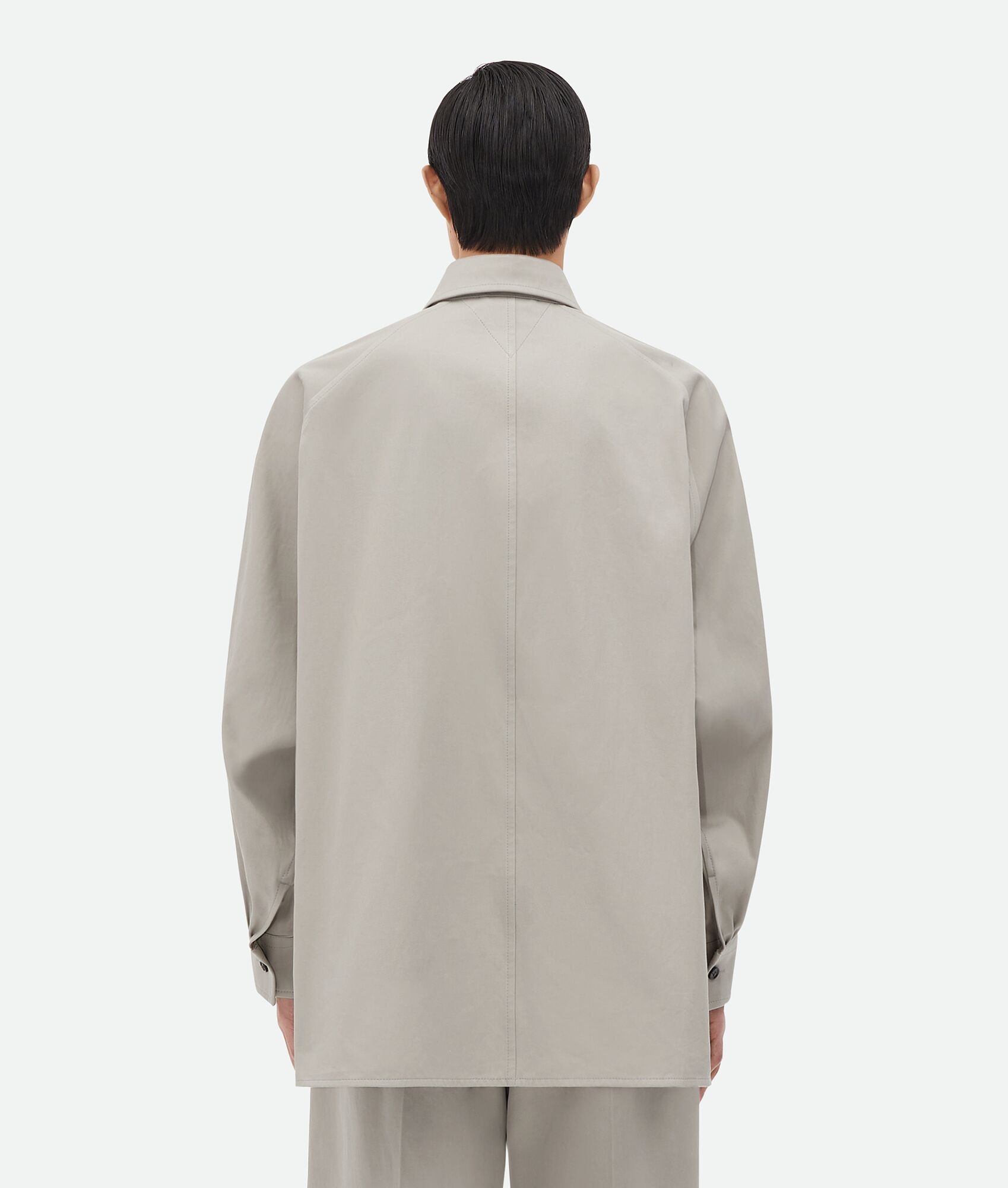 Bottega Veneta Cotton Twill Overshirt | REVERSIBLE
