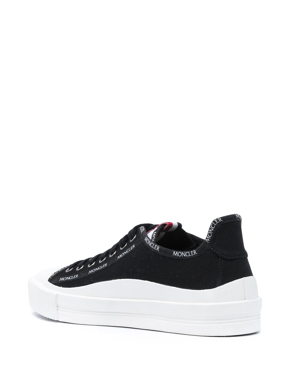 Glissiere low-top canvas sneakers - 3