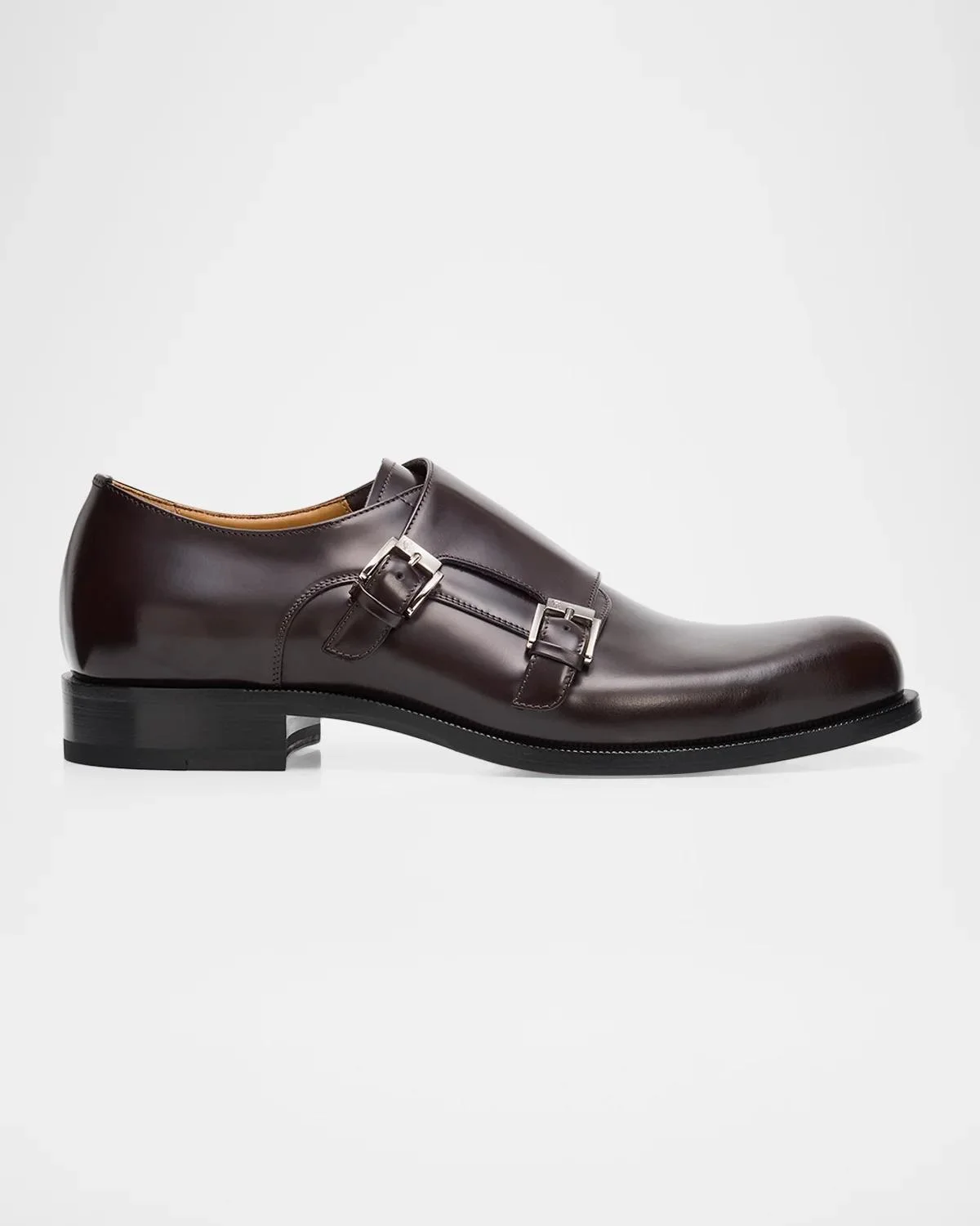 Men's Moustachou Double-Monk Strap Loafers - 1