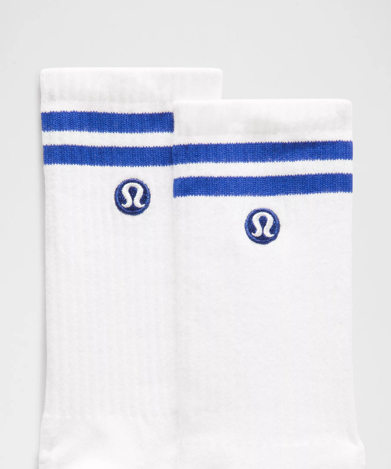 lululemon Unisex Daily Essential Crew Socks *Stripe outlook