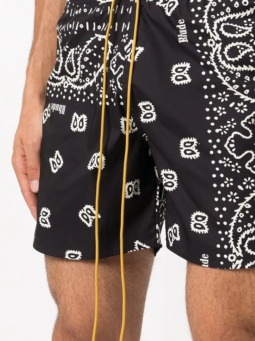 bandana-print shorts - 5