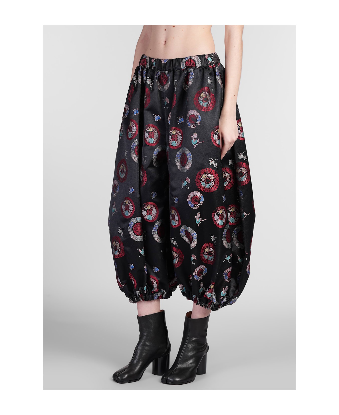 Pants In Black Polyester - 4