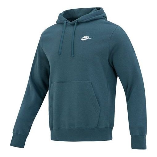 Nike knitted hooded pullover sports casual sweatshirt 'Green' BV2655-309 - 1