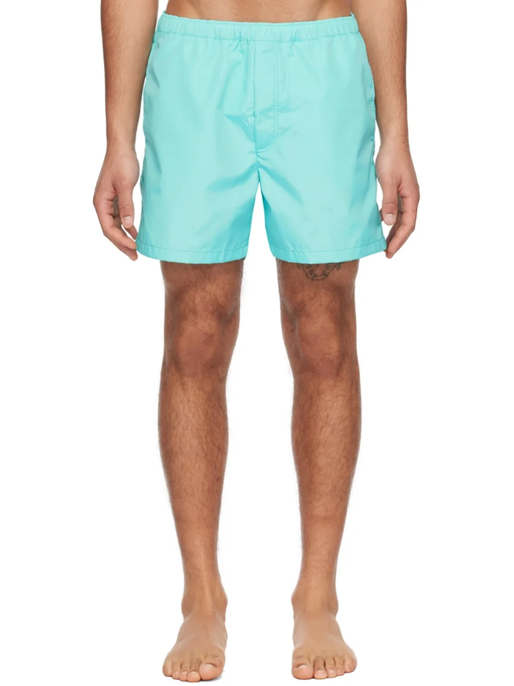 Blue Drawstring Swim Shorts - 1