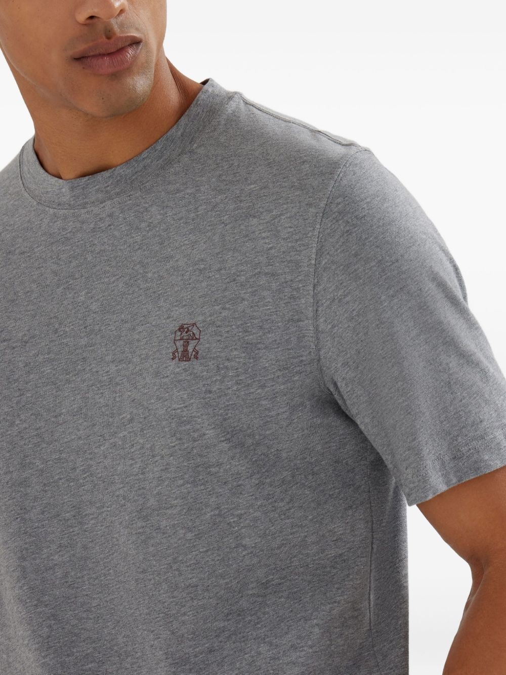 cotton T-shirt - 6