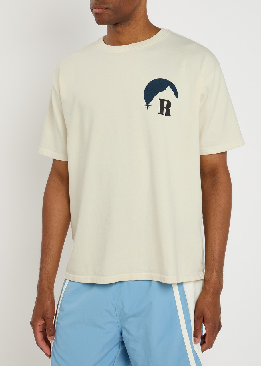 Rhude Moonlight Printed Cotton T-shirt - 2