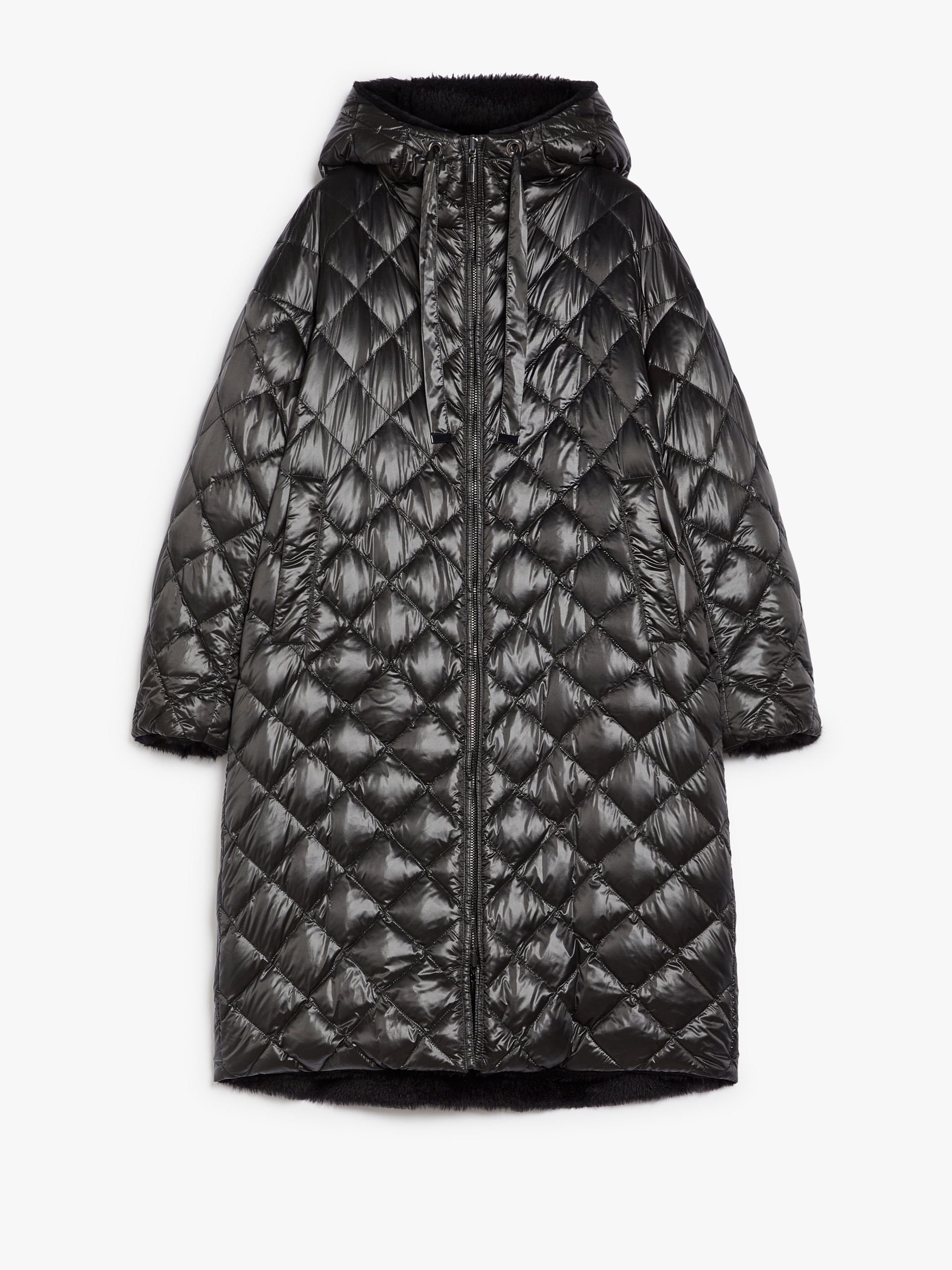 Max Mara SPACEPA Reversible alpaca and wool down jacket