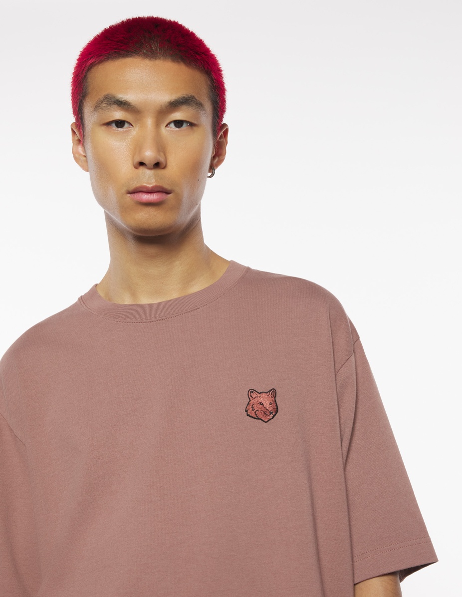 BOLD FOX HEAD PATCH OVERSIZE TEE SHIRT - 4