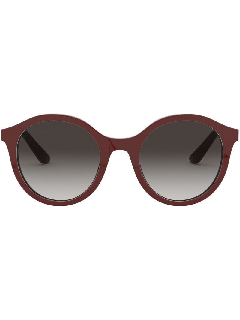 oversized round frame sunglasses 1