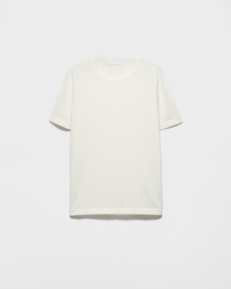 Cashmere and silk T-shirt 1