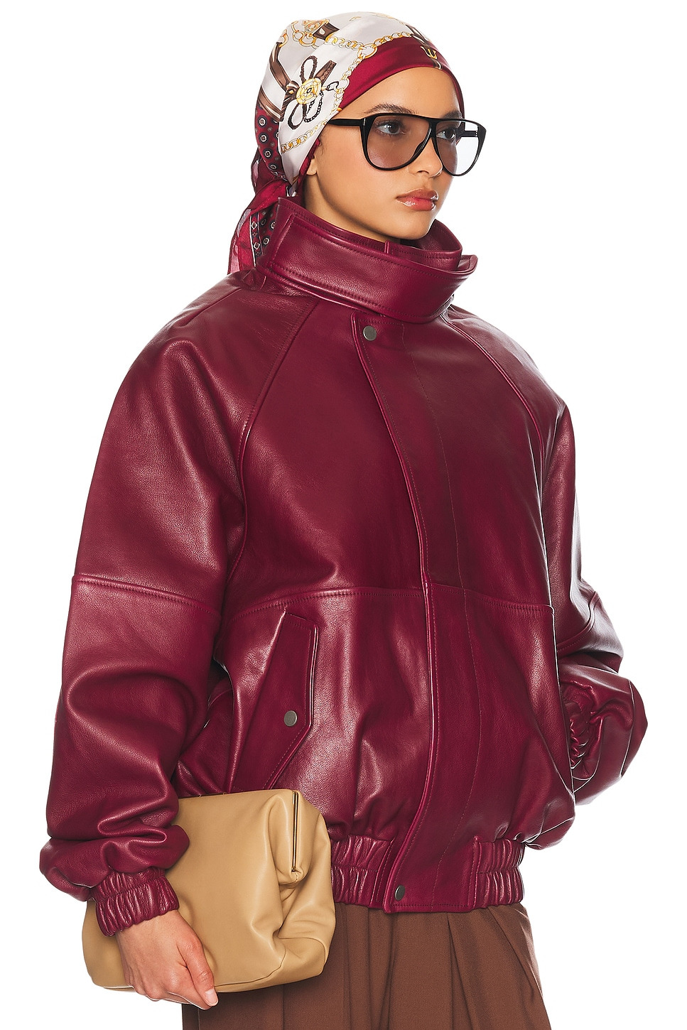 The Oversized Leather Bomber - 3