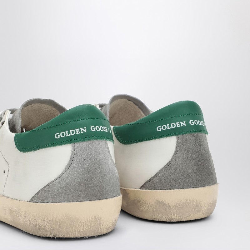 Golden Goose Low Super-Star White/Green Trainer Men - 6