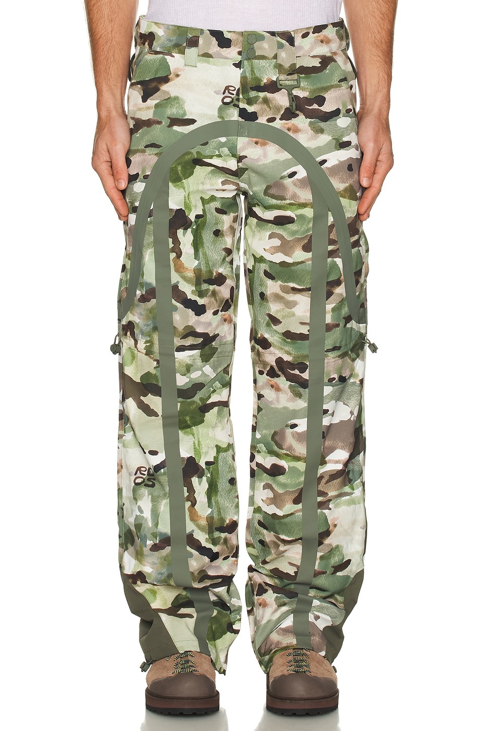 Taped Seam Nylon Shell Pant - 3