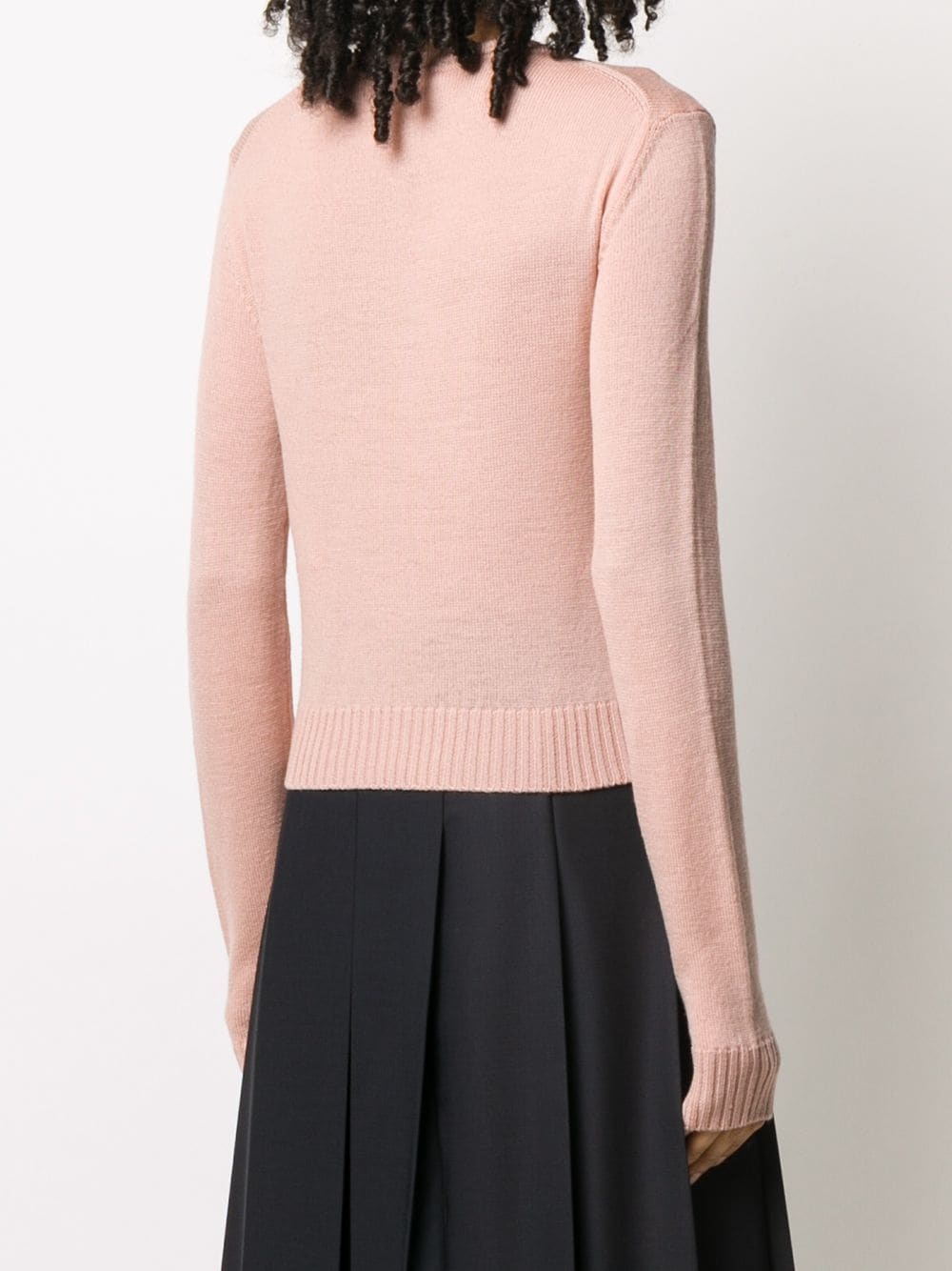 long-sleeve wool jumper - 4