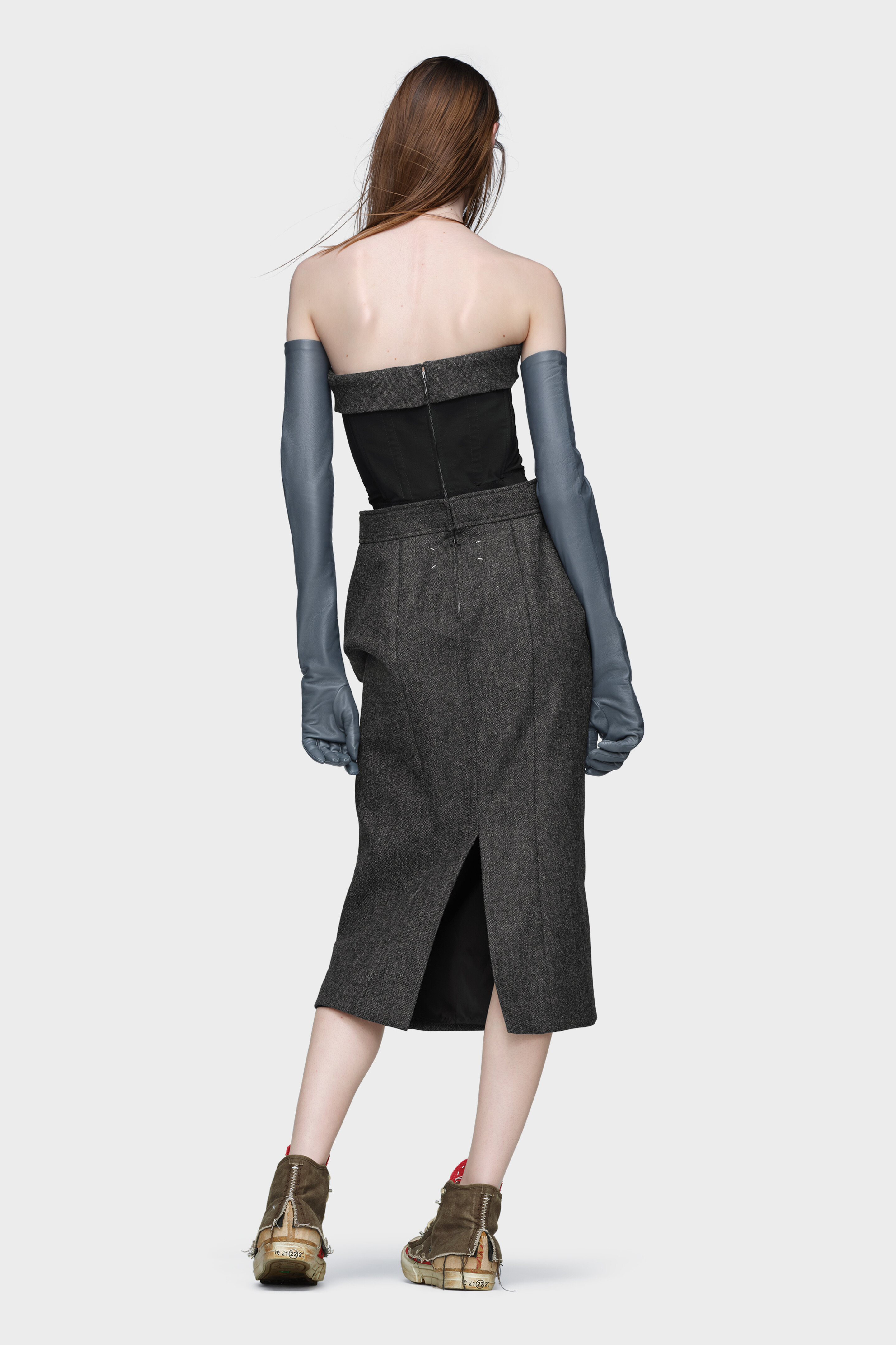 Wool bustier dress - 4